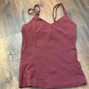 Maroon Lululemon Top